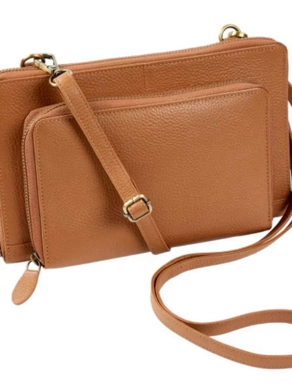 Ella Simone leather NWOT crossbody.  Very versatile.